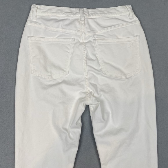 DL1961 Chrissy Ankle Jeans Womens 28 Ultra High Rise Instasculpt Skinny White - Picture 4 of 10